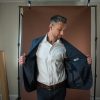 Navy Salt & Pepper Cozy Swacket - Image 3